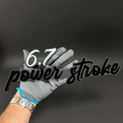 1PC 6.7 power stroke 3D Acrylic Badge - Car Truck Emblem Fender Sticker