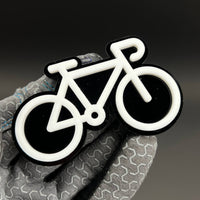 1PC Bicycle 3D Acrylic Badge - Car Truck Emblem Fender Tailgate Trunk Sticker