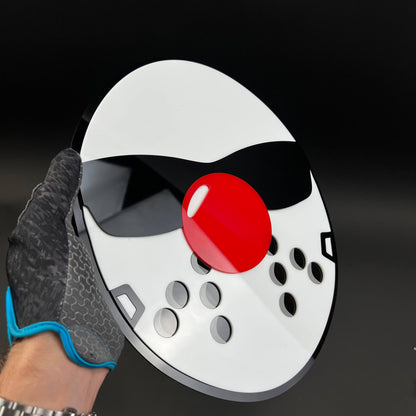 1PC Hockey Mask 3D Acrylic Badge - Car Truck Emblem Fender Sticker