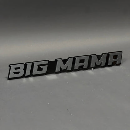 1PC BIG MAMA 3D Acrylic Badge - Car Truck Emblem Fender Tailgate Trunk Sticker