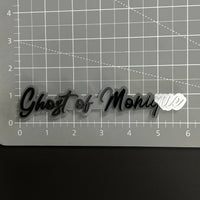 1PC Ghost of Monique 3D Acrylic Badge - Car Truck Emblem Fender Sticker