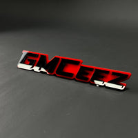 1PC GMCeez 3D Acrylic Badge - Car Truck Emblem Fender Tailgate Trunk Sticker