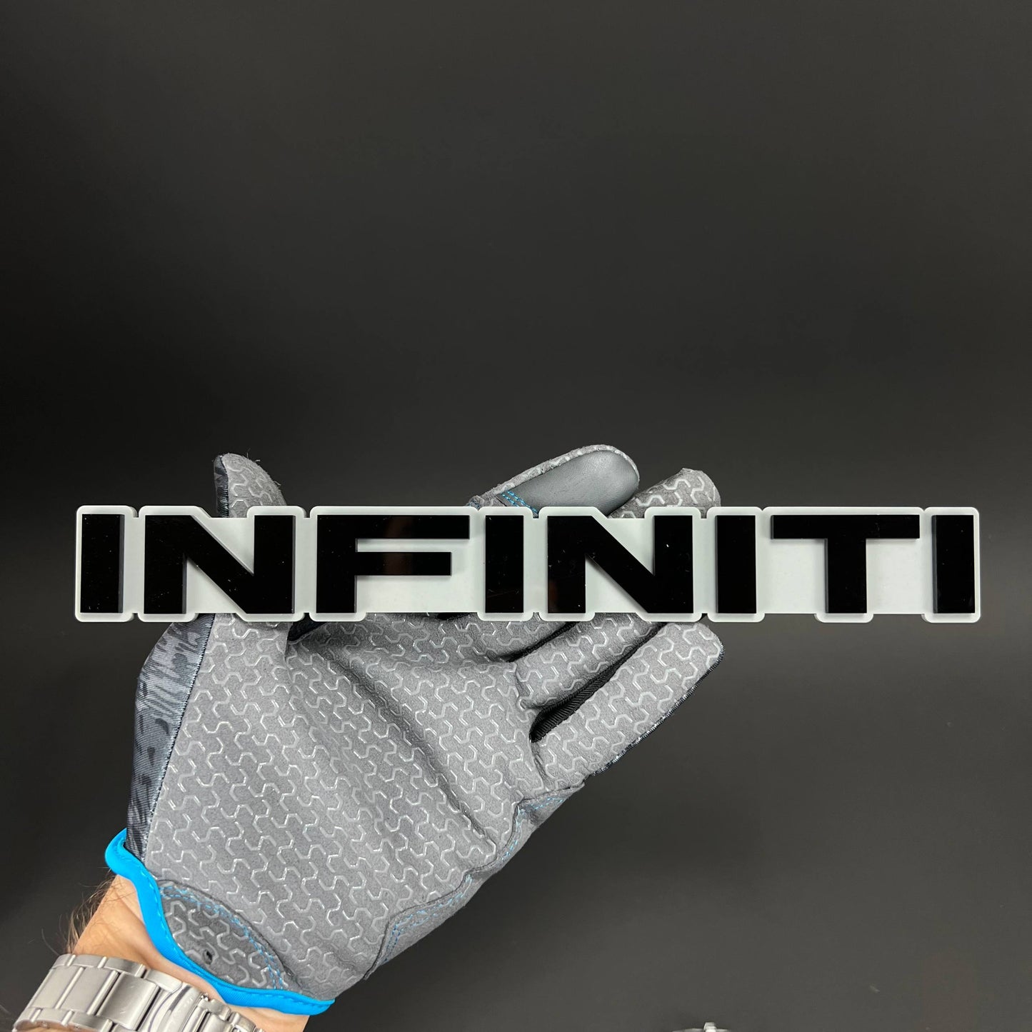 1PC INFINITI 3D Acrylic Badge - Car Truck Emblem Fender Tailgate Trunk Sticker