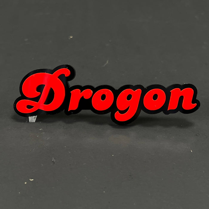 1PC Drogon 3D Acrylic Badge - Car Truck Emblem Fender Tailgate Trunk Sticker