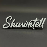 1PC Shawntell 3D Acrylic Badge - Car Truck Emblem Fender Tailgate Trunk Sticker