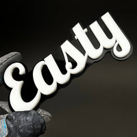 1PC Easty 3D Acrylic Badge - Car Truck Emblem Fender Tailgate Trunk Sticker