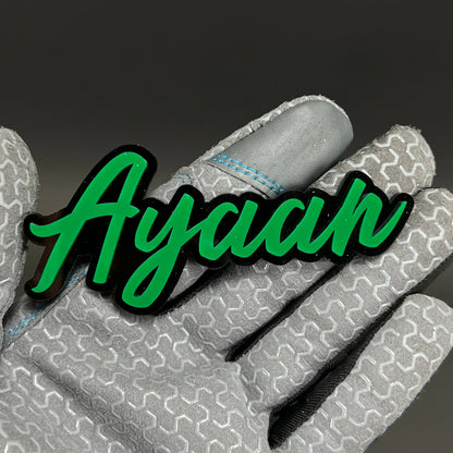 1PC Ayaan 3D Acrylic Badge - Car Truck Emblem Fender Tailgate Trunk Sticker