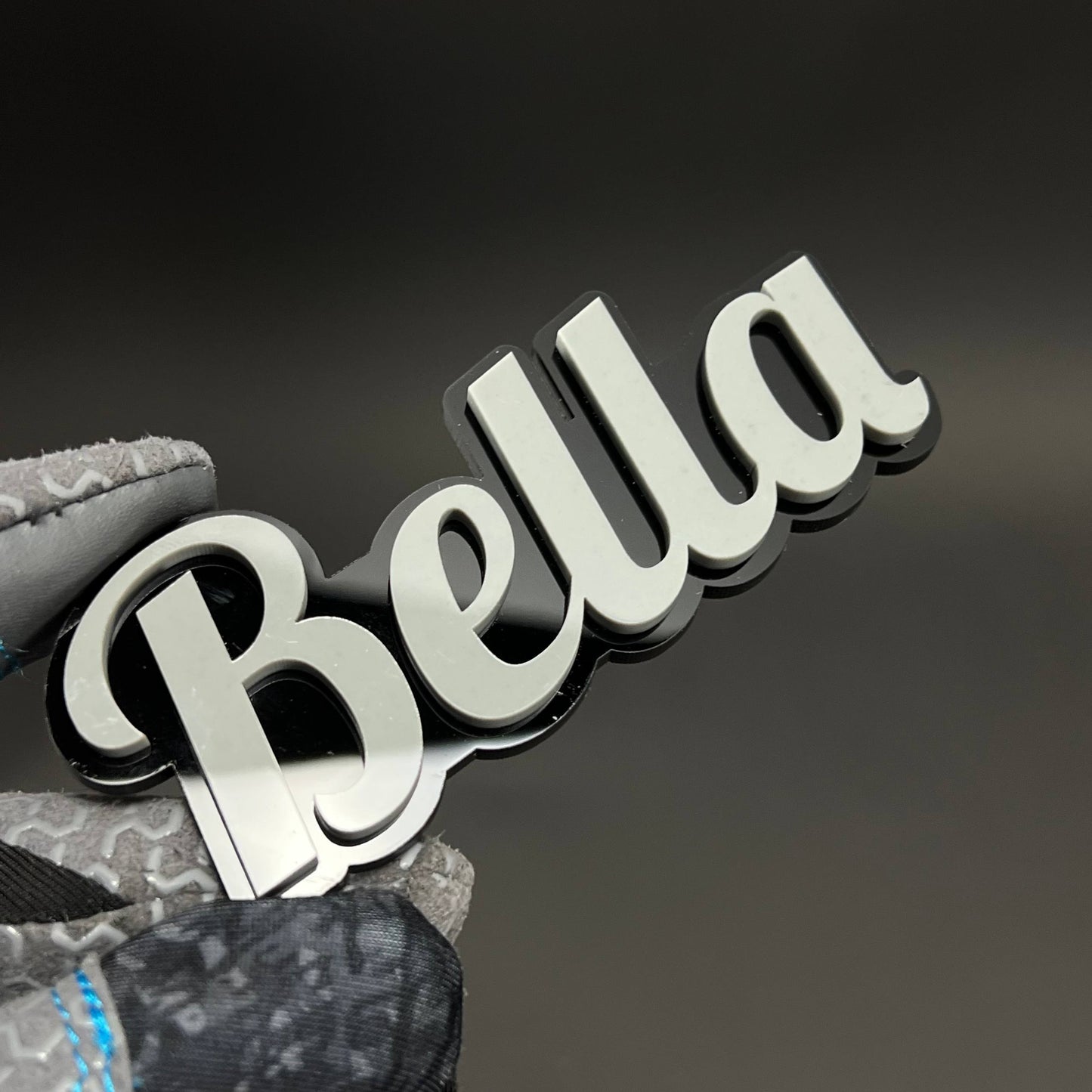 1PC Bella 3D Acrylic Badge - Car Truck Emblem Fender Tailgate Trunk Sticker