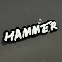 1PC HAMMER 3D Acrylic Badge - Car Truck Emblem Fender Tailgate Trunk Sticker