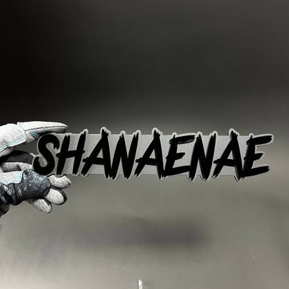 1PC SHANAENAE 3D Acrylic Badge - Car Truck Emblem Fender Tailgate Trunk Sticker