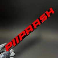 1PC PIIPAASH 3D Acrylic Badge - Car Truck Emblem Fender Tailgate Trunk Sticker