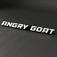 1PC ANGRY GOAT 3D Acrylic Badge - Car Truck Emblem Fender Tailgate Trunk Sticker