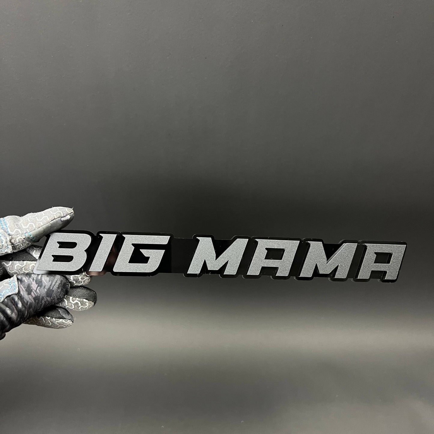 1PC BIG MAMA 3D Acrylic Badge - Car Truck Emblem Fender Tailgate Trunk Sticker