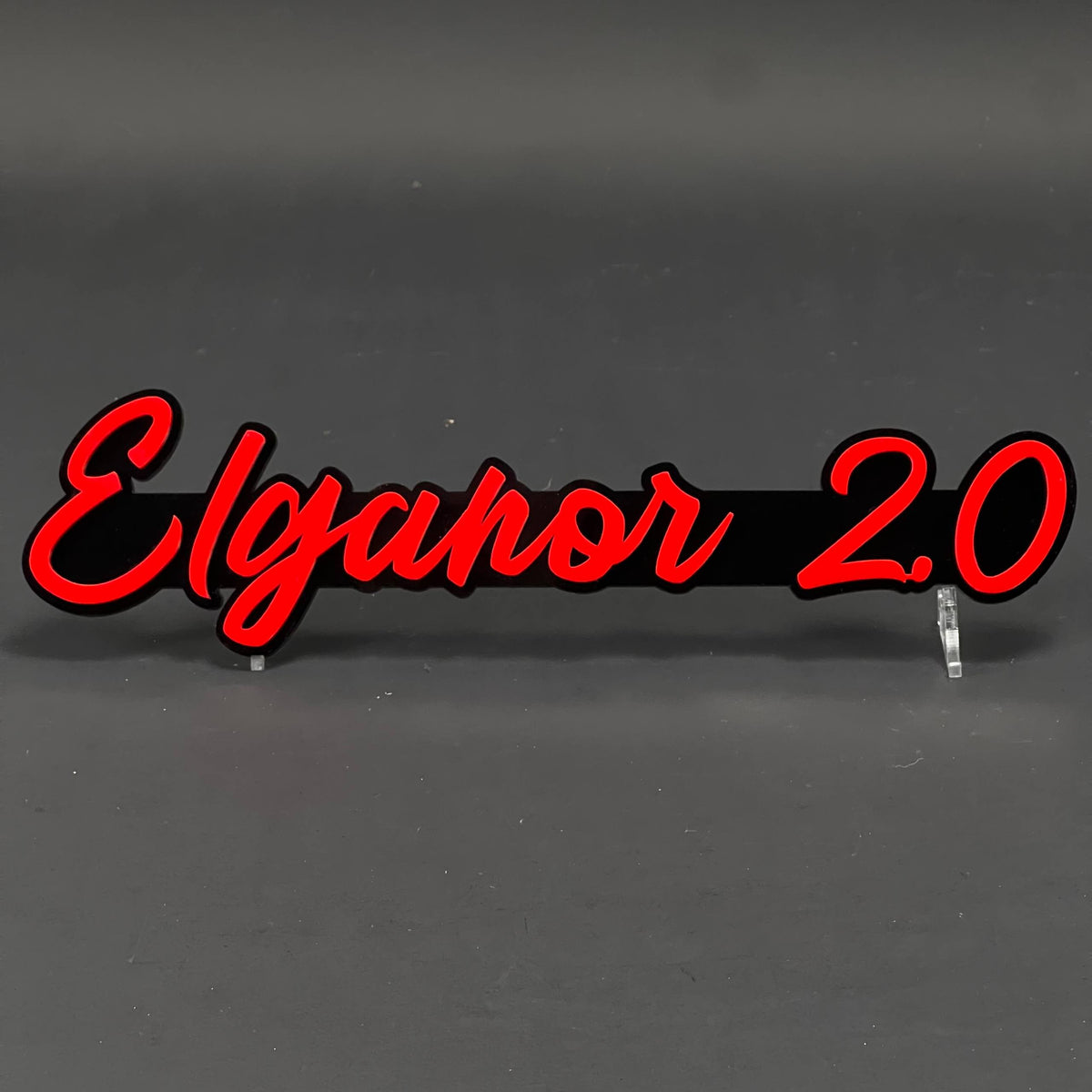 1PC Eleanor 2.0 3D Acrylic Badge - Car Truck Emblem Fender Sticker