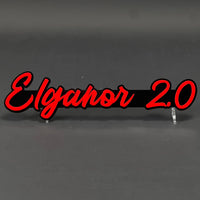 1PC Eleanor 2.0 3D Acrylic Badge - Car Truck Emblem Fender Sticker