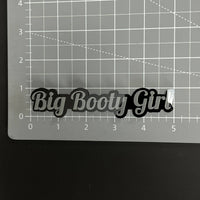 1PC Big Booty Girl 3D Acrylic Badge - Car Truck Emblem Fender Sticker