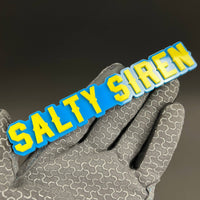Salty Siren 3D Acrylic Badge - Car Truck Emblem Fender Tailgate Trunk Sticker