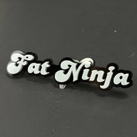 1PC Fat Ninja 3D Acrylic Badge - Car Truck Emblem Fender Tailgate Trunk Sticker