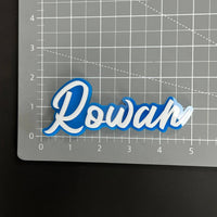 1PC Rowan 3D Acrylic Badge - Car Truck Emblem Fender Tailgate Trunk Sticker