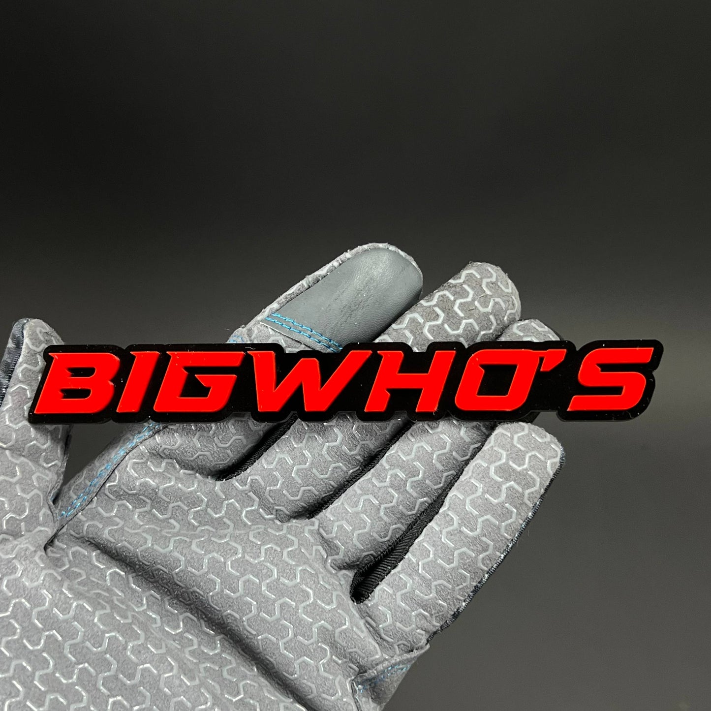 1PC BIGWHO'S 3D Acrylic Badge - Car Truck Emblem Fender Tailgate Trunk Sticker