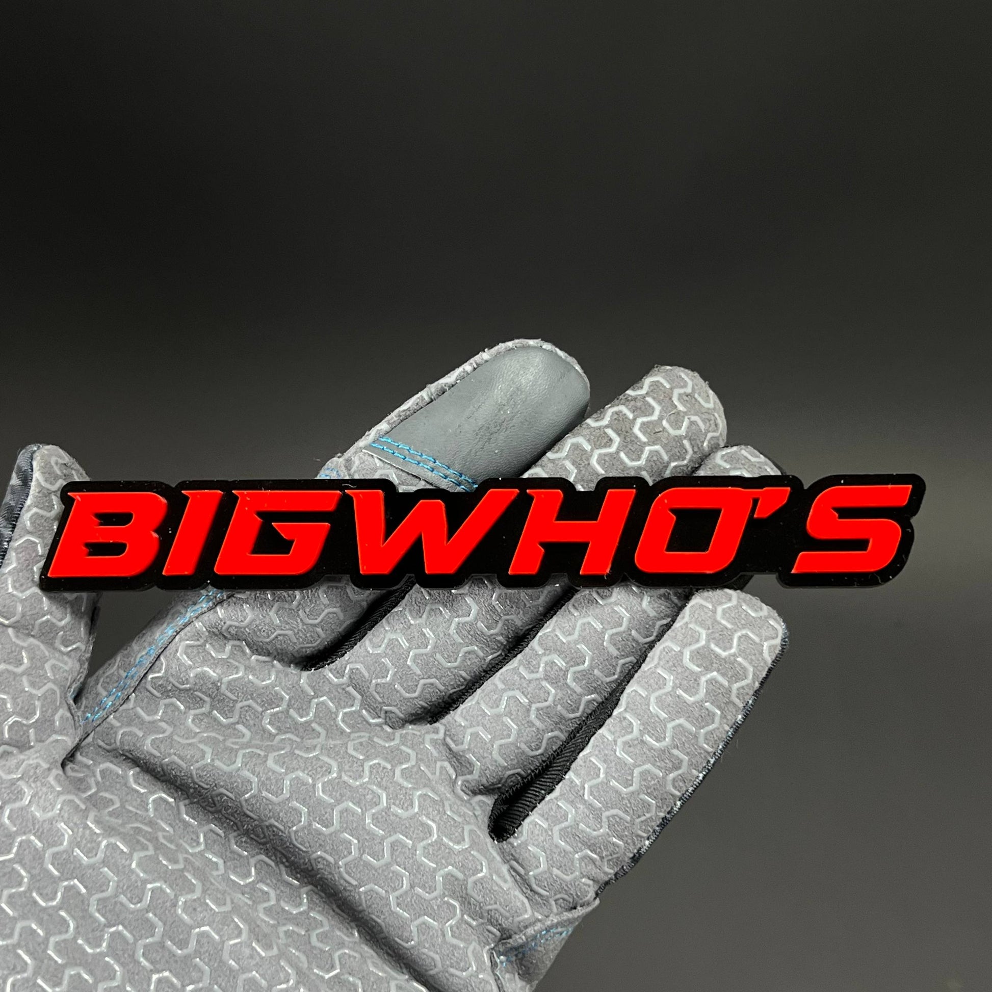 1PC BIGWHO'S 3D Acrylic Badge - Car Truck Emblem Fender Tailgate Trunk Sticker