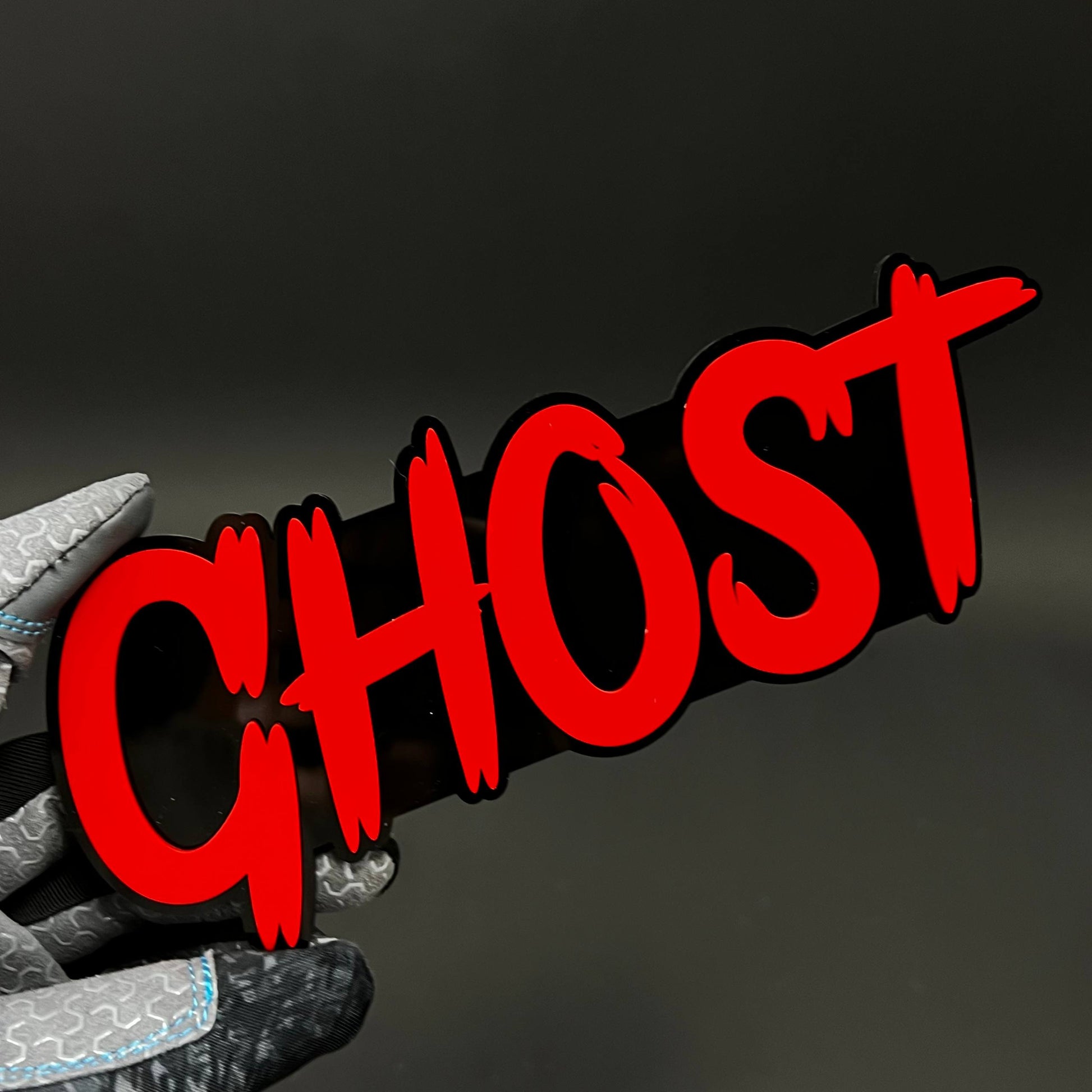 1PC GHOST 3D Acrylic Badge - Car Truck Emblem Fender Tailgate Trunk Sticker
