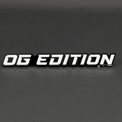 1PC OG EDITION 3D Acrylic Badge - Car Truck Emblem Fender Tailgate Trunk Sticker