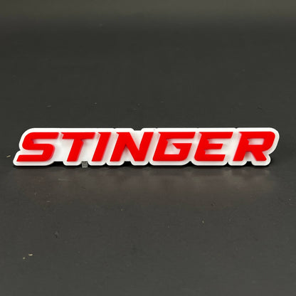 1PC Stinger 3D Acrylic Badge - Car Truck Emblem Fender Tailgate Trunk Sticker