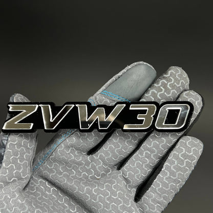 1PC ZVW30 3D Acrylic Badge - Car Truck Emblem Fender Tailgate Trunk Sticker