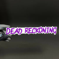 1PC DEAD RECKONING 3D Acrylic Badge - Car Truck Emblem Fender Sticker