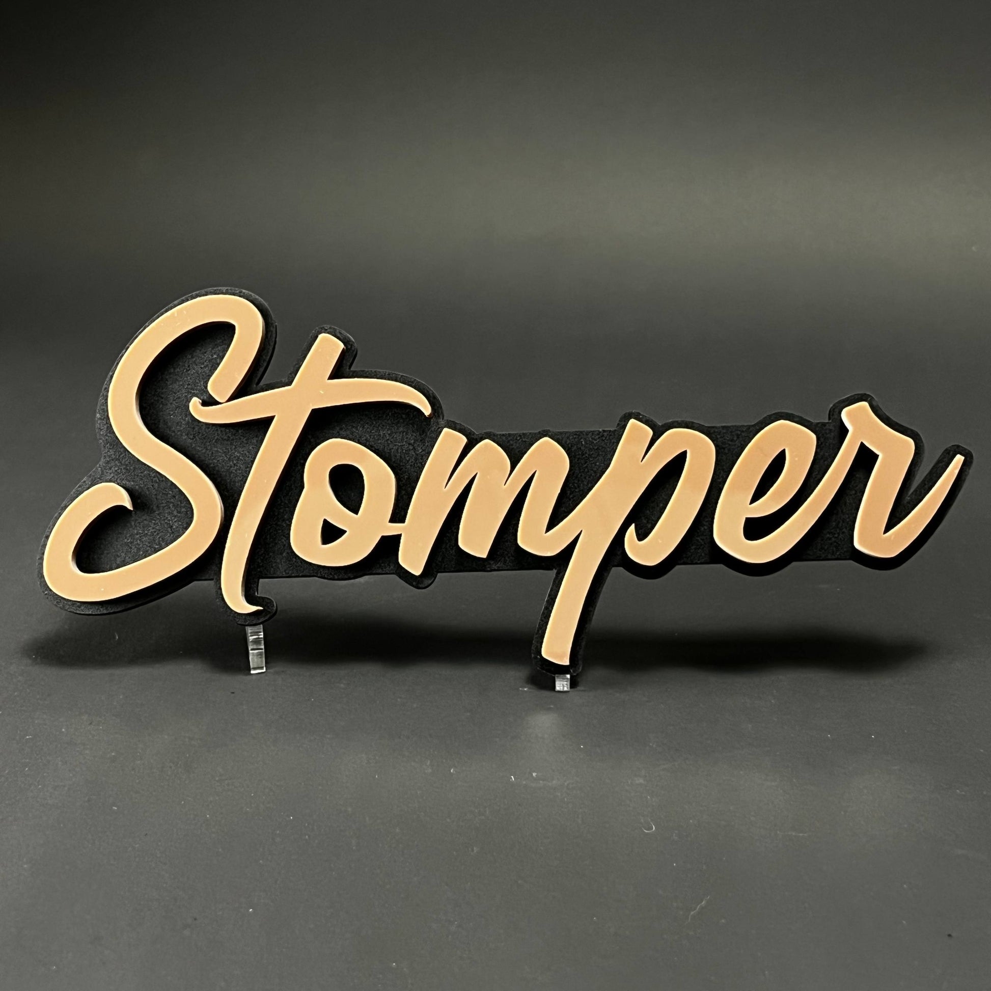 1PC Stomper 3D Acrylic Badge - Car Truck Emblem Fender Tailgate Trunk Sticker