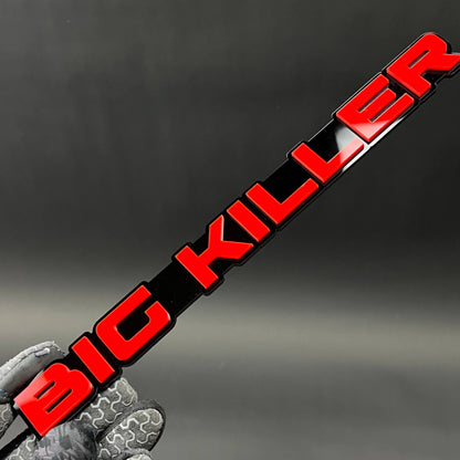 1PC BIG KILLER 3D Acrylic Badge - Car Truck Emblem Fender Tailgate Trunk Sticker