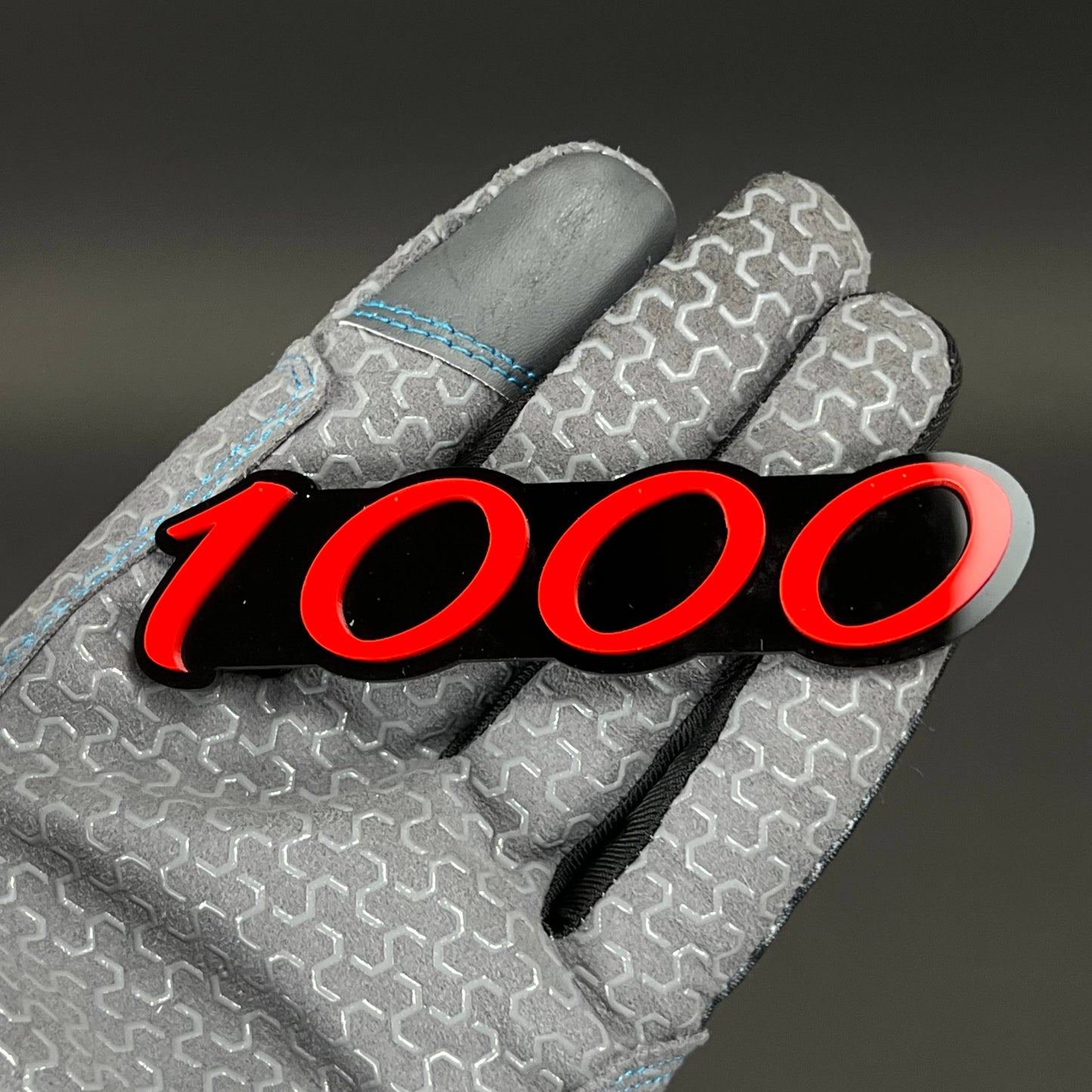1PC 1000 3D Acrylic Badge - Car Truck Emblem Fender Tailgate Trunk Sticker