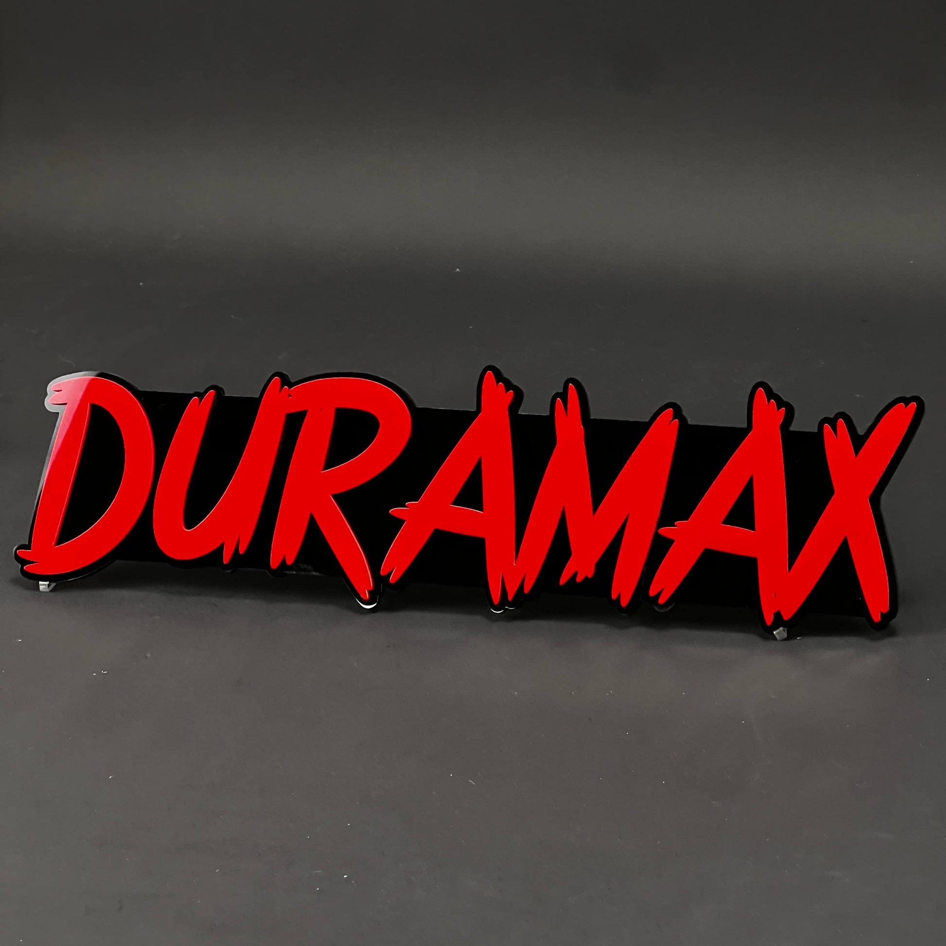 1PC DURAMAX 3D Acrylic Badge - Car Truck Emblem Fender Tailgate Trunk Sticker