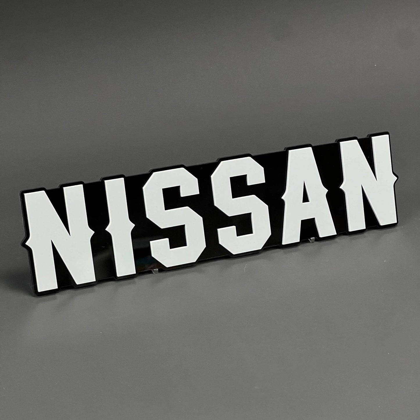 1PC NISSAN 3D Acrylic Badge - Car Truck Emblem Fender Tailgate Trunk Sticker