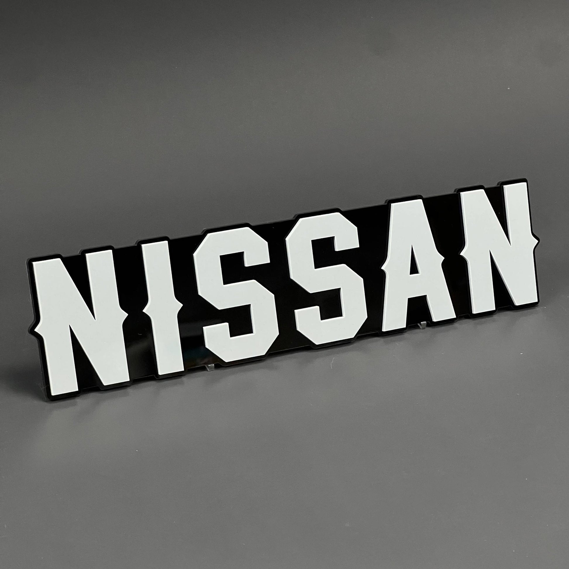 1PC NISSAN 3D Acrylic Badge - Car Truck Emblem Fender Tailgate Trunk Sticker
