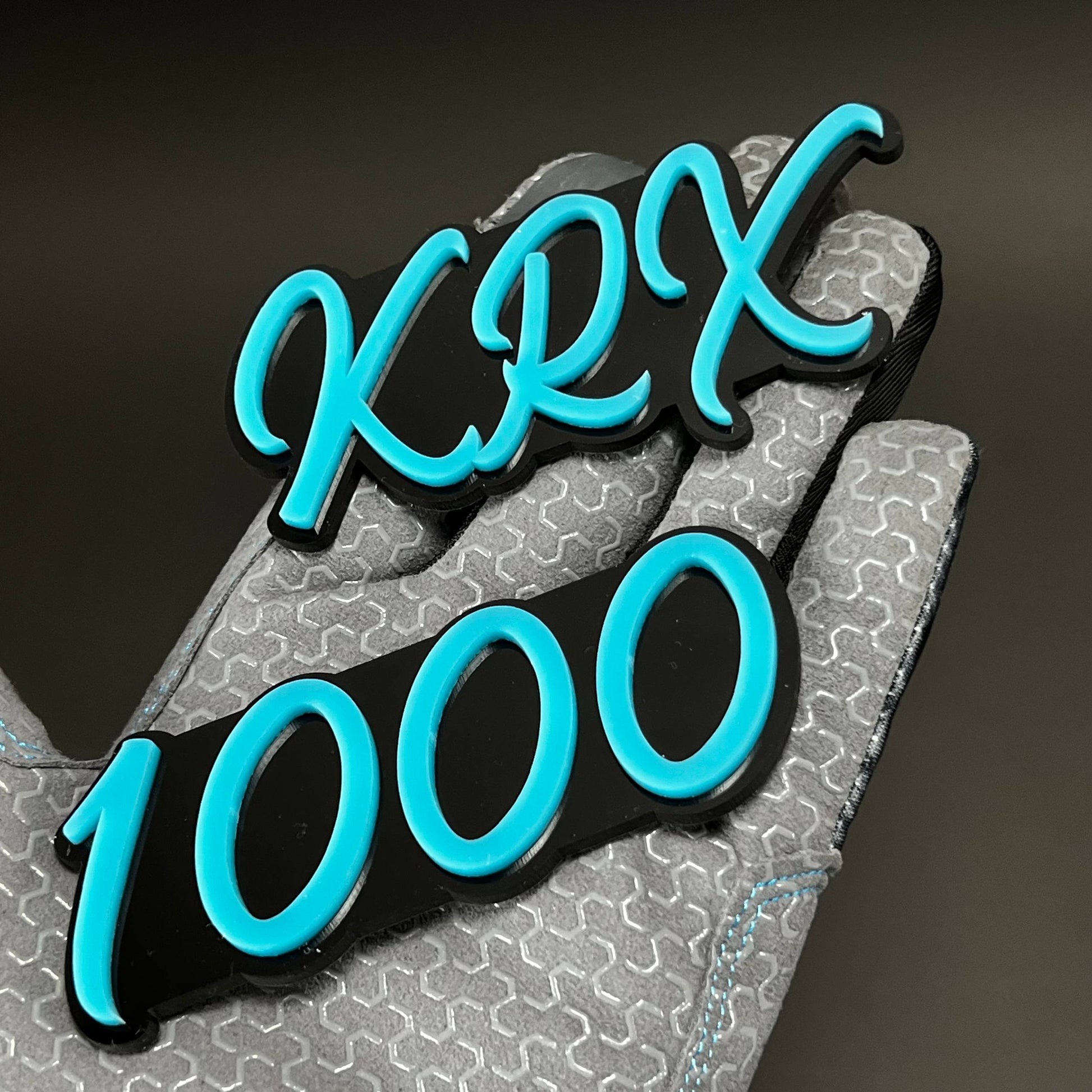 1PC KRX 1000 3D Acrylic Badge - Car Truck Emblem Fender Tailgate Trunk Sticker