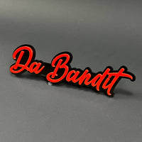 1PC Da Bandit 3D Acrylic Badge - Car Truck Emblem Fender Tailgate Trunk Sticker