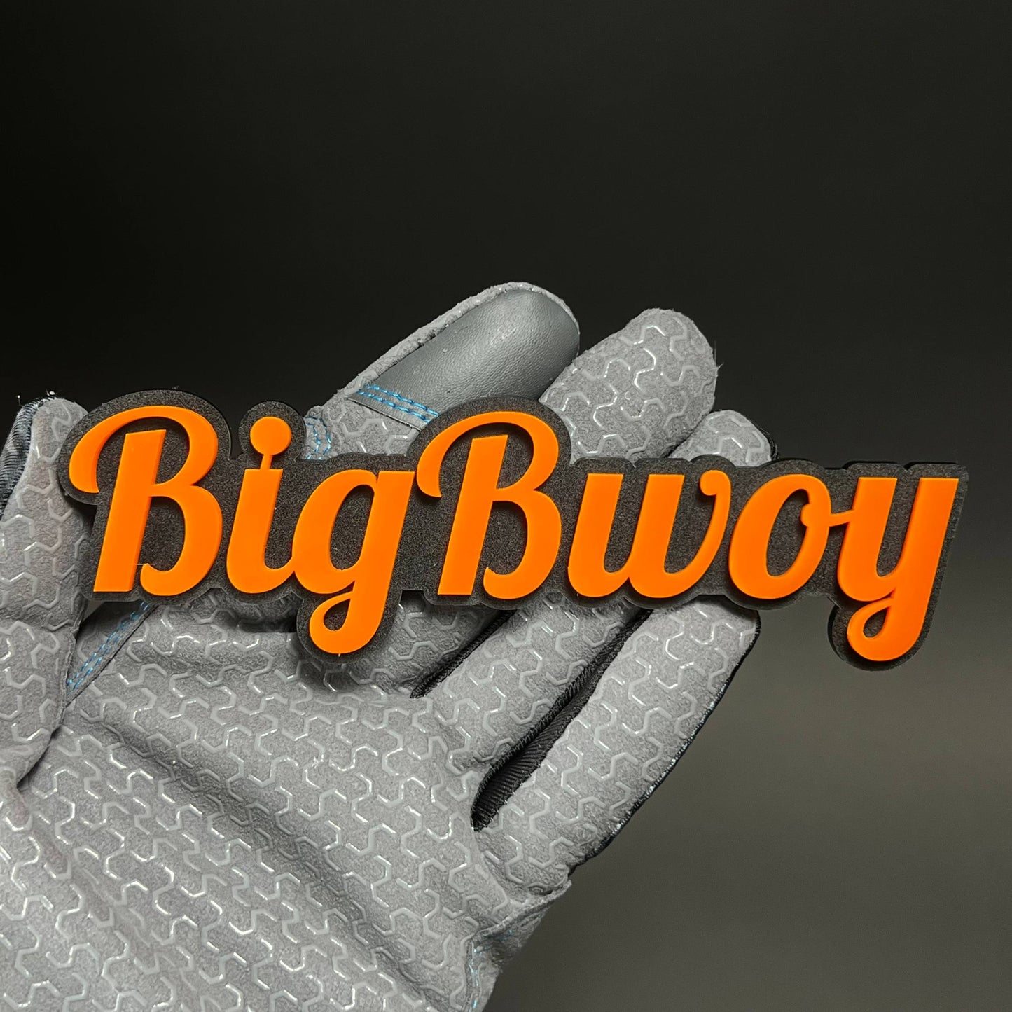 1PC BigBwoy 3D Acrylic Badge - Car Truck Emblem Fender Tailgate Trunk Sticker