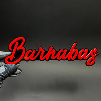 1PC Barnabas 3D Acrylic Badge - Car Truck Emblem Fender Tailgate Trunk Sticker