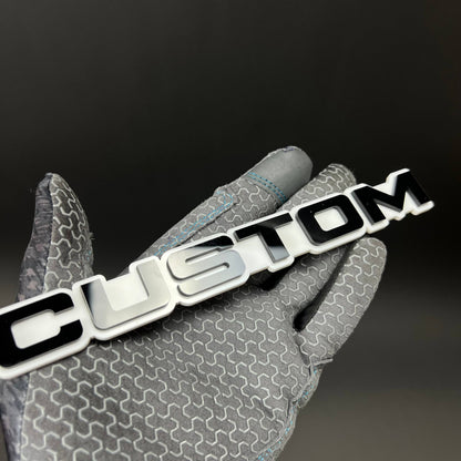 1PC CUSTOM 3D Acrylic Badge - Car Truck Emblem Fender Tailgate Trunk Sticker