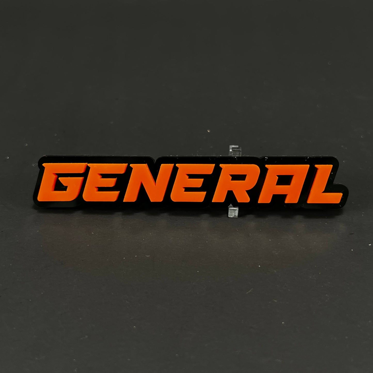 1PC GENERAL 3D Acrylic Badge - Car Truck Emblem Fender Tailgate Trunk Sticker