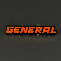 1PC GENERAL 3D Acrylic Badge - Car Truck Emblem Fender Tailgate Trunk Sticker