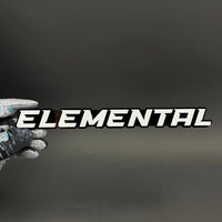 1PC ELEMENTAL 3D Acrylic Badge - Car Truck Emblem Fender Tailgate Trunk Sticker