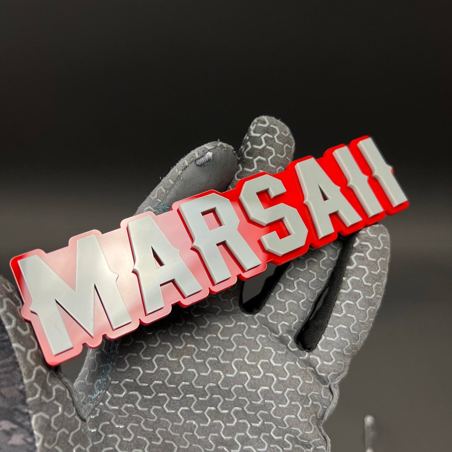 1PC MARSAII 3D Acrylic Badge - Car Truck Emblem Fender Tailgate Trunk Sticker
