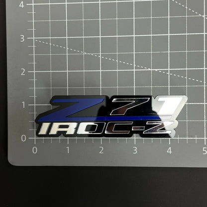 1PC Z71 IROC-Z 3D Acrylic Badge - Car Truck Emblem Fender Tailgate Trunk Sticker