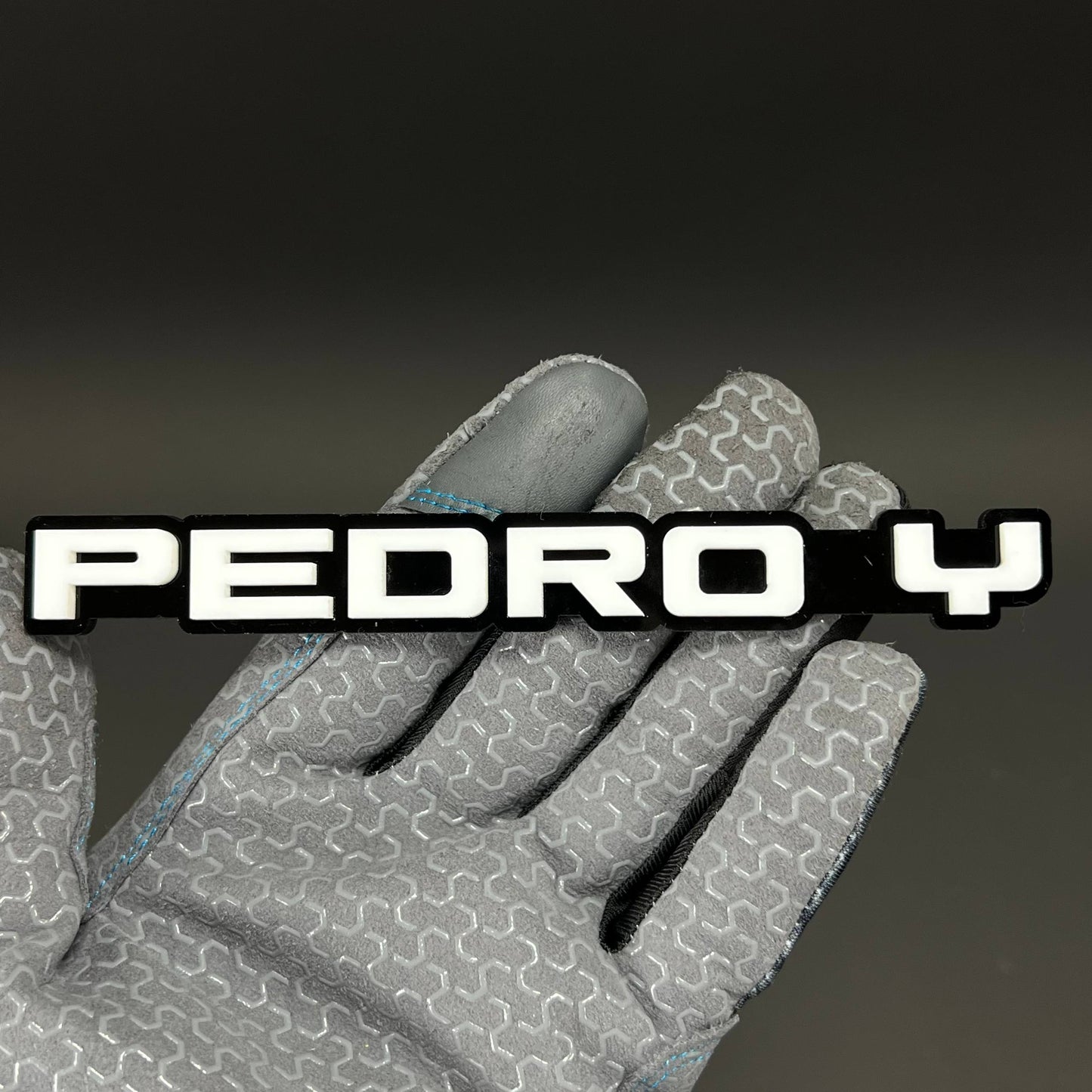 1PC PEDRO Y 3D Acrylic Badge - Car Truck Emblem Fender Tailgate Trunk Sticker
