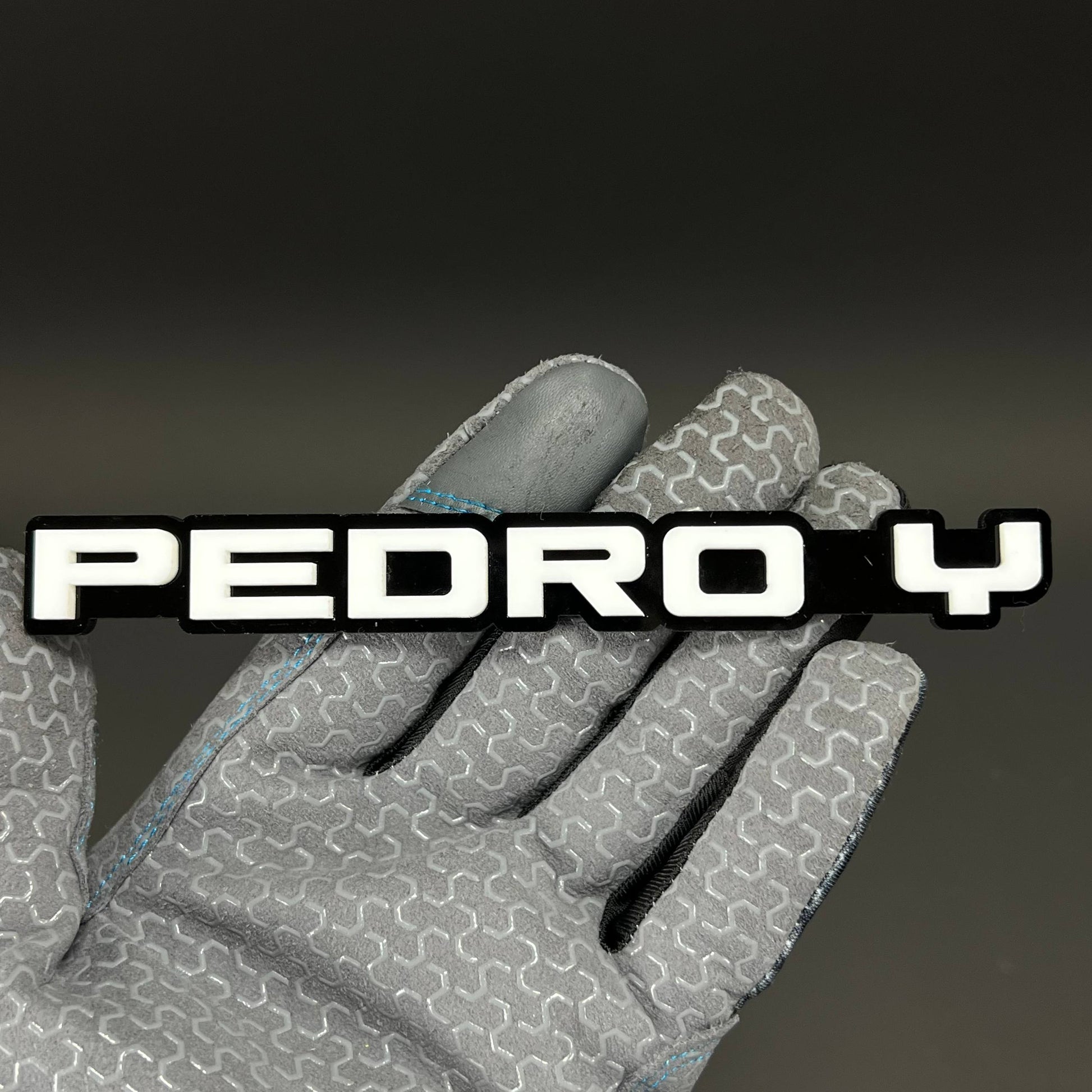 1PC PEDRO Y 3D Acrylic Badge - Car Truck Emblem Fender Tailgate Trunk Sticker