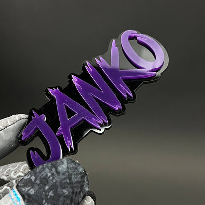 1PC JANKO 3D Acrylic Badge - Car Truck Emblem Fender Tailgate Trunk Sticker