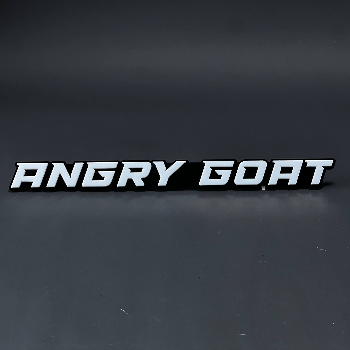 1PC ANGRY GOAT 3D Acrylic Badge - Car Truck Emblem Fender Tailgate Trunk Sticker